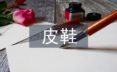 皮鞋營(yíng)銷論文