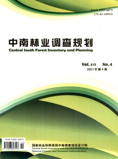 中南林業(yè)調(diào)查規(guī)劃雜志