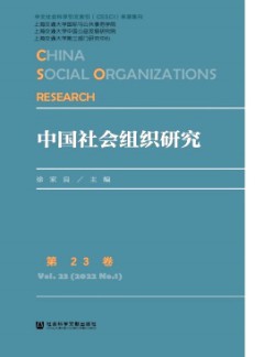 中國社會組織研究雜志